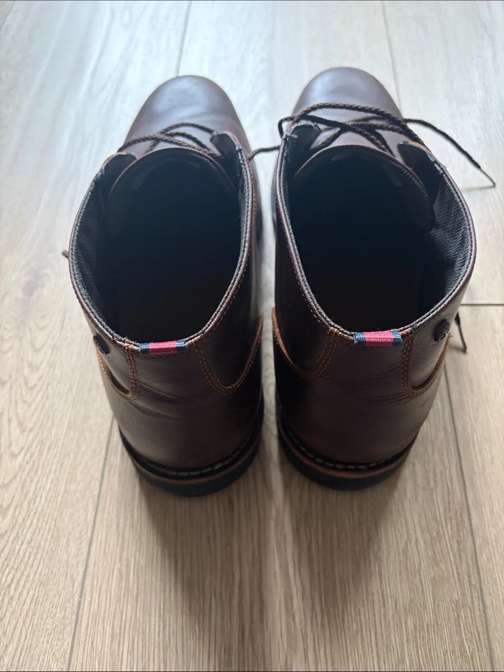 Timberland Men's Dark Brown Leather Chukka Boots